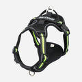 Reflective Oxford Dog Harness & Leash Options - Black