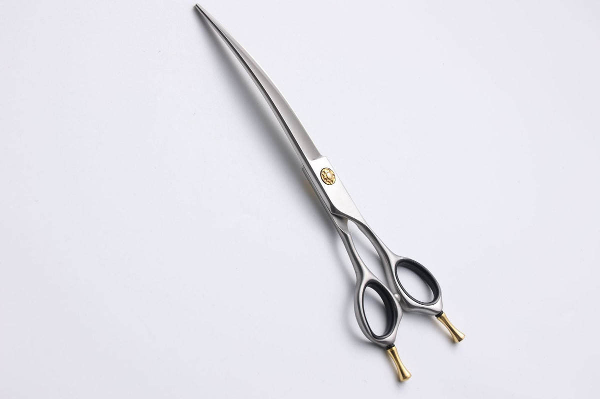 440C Stainless Steel Pet Grooming Shears & Sets - H006 7 inch Curved Shears