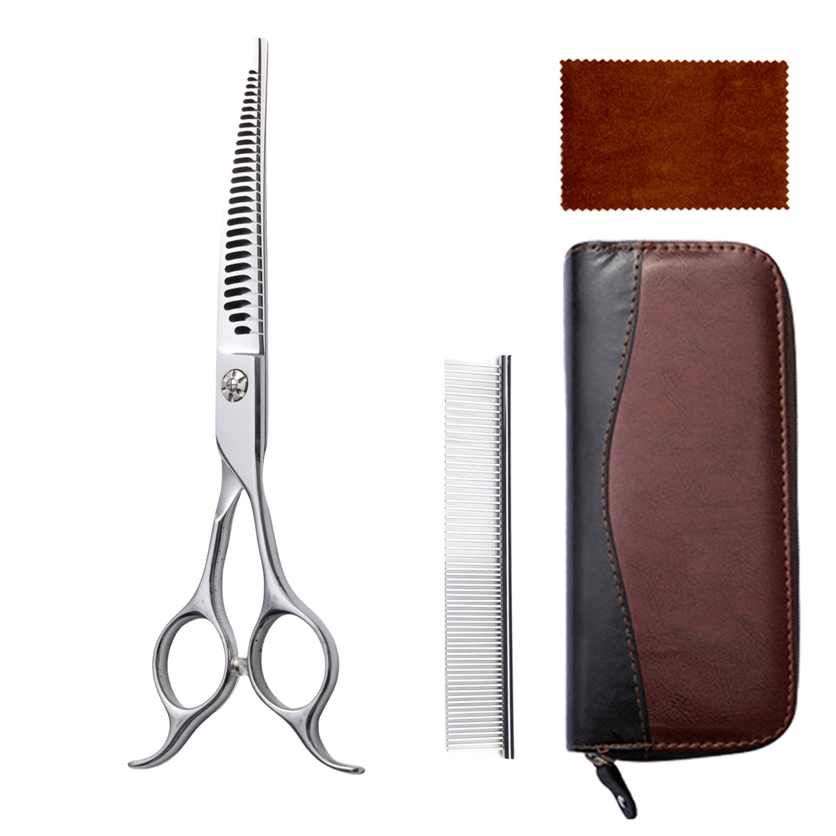 440C Stainless Steel Pet Grooming Shears & Sets - H007 Set