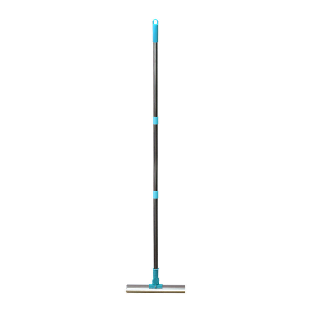 Long-Handle Pet Hair Scrapers - Blue - Connecting Ring