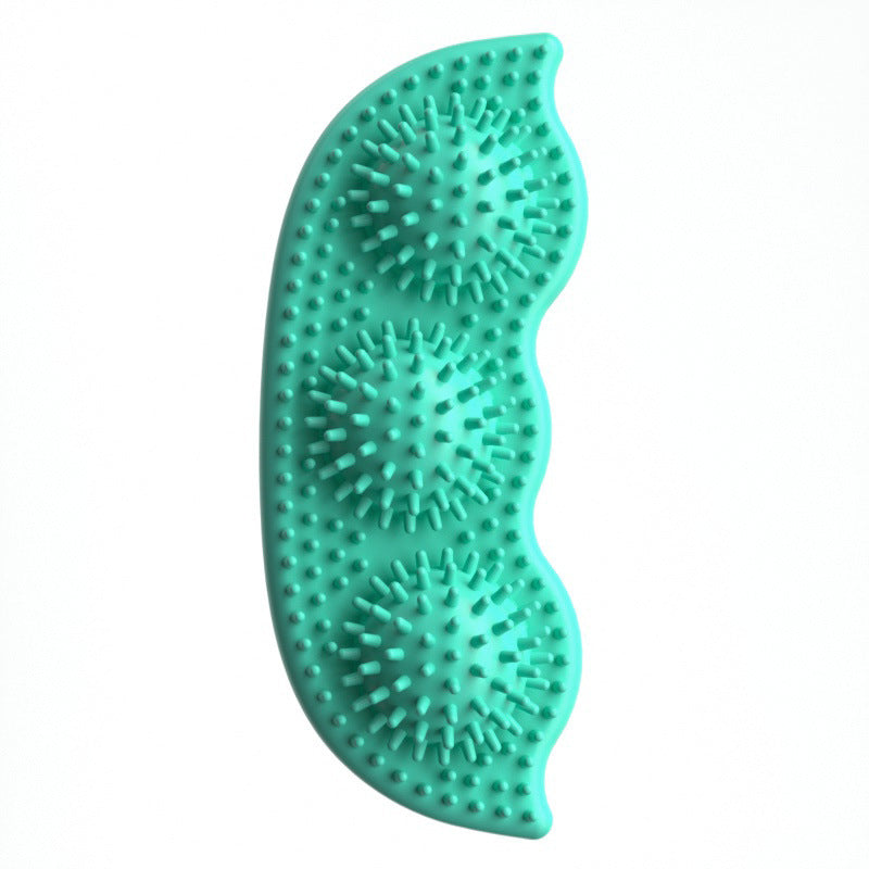 Pea-Shaped Dog Chew Toy - Peacock Blue