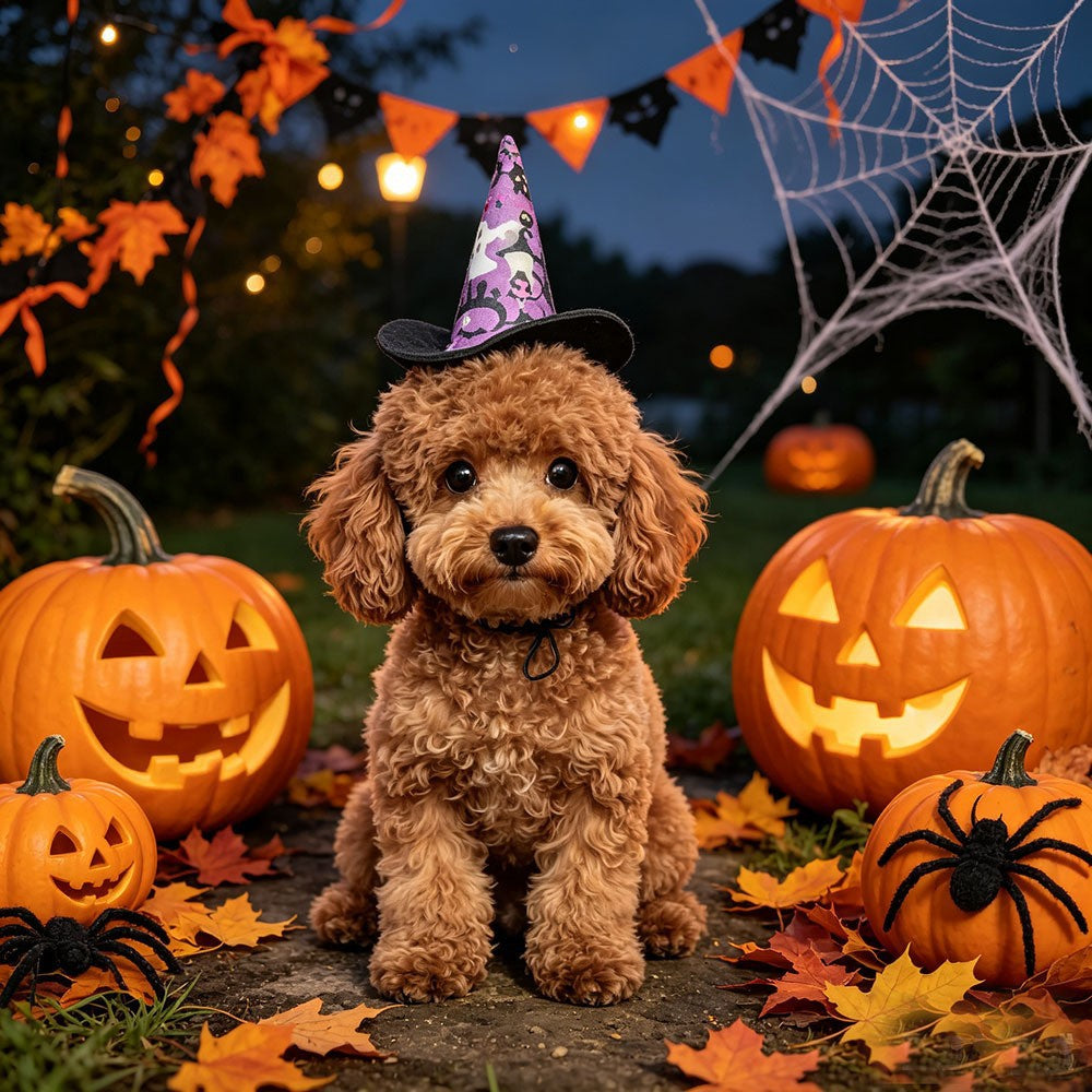 Halloween Pet Costume Accessories – Hats, Wings & Sets - Hat 1 / One Size