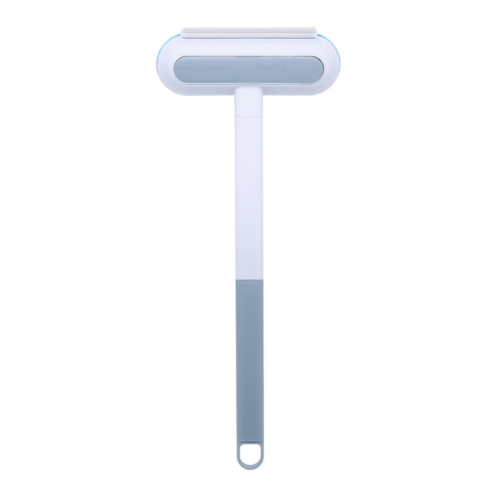 Light Blue Long-Handle Pet Hair Brush - Light Blue