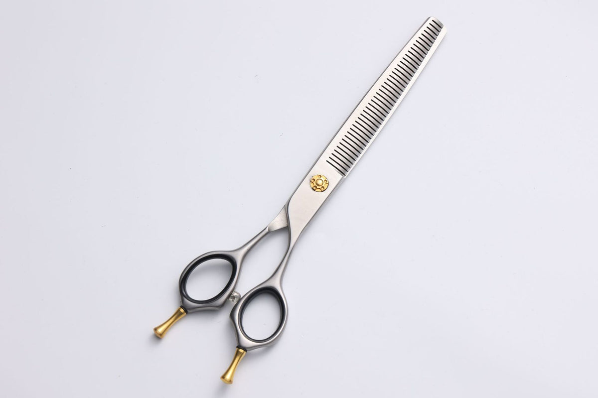 440C Stainless Steel Pet Grooming Shears & Sets - H006 7 inch Fluffing Shears