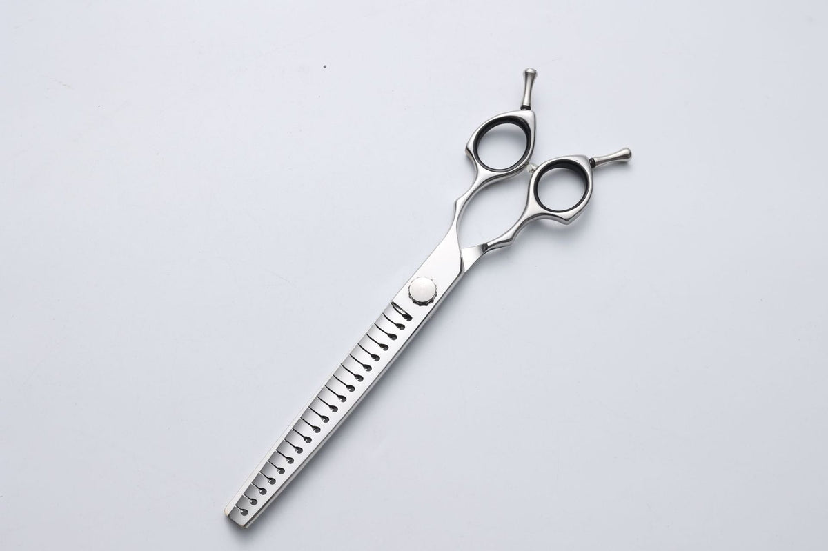 440C Stainless Steel Pet Grooming Shears & Sets - 013 7.5 inch Fishbone Shears