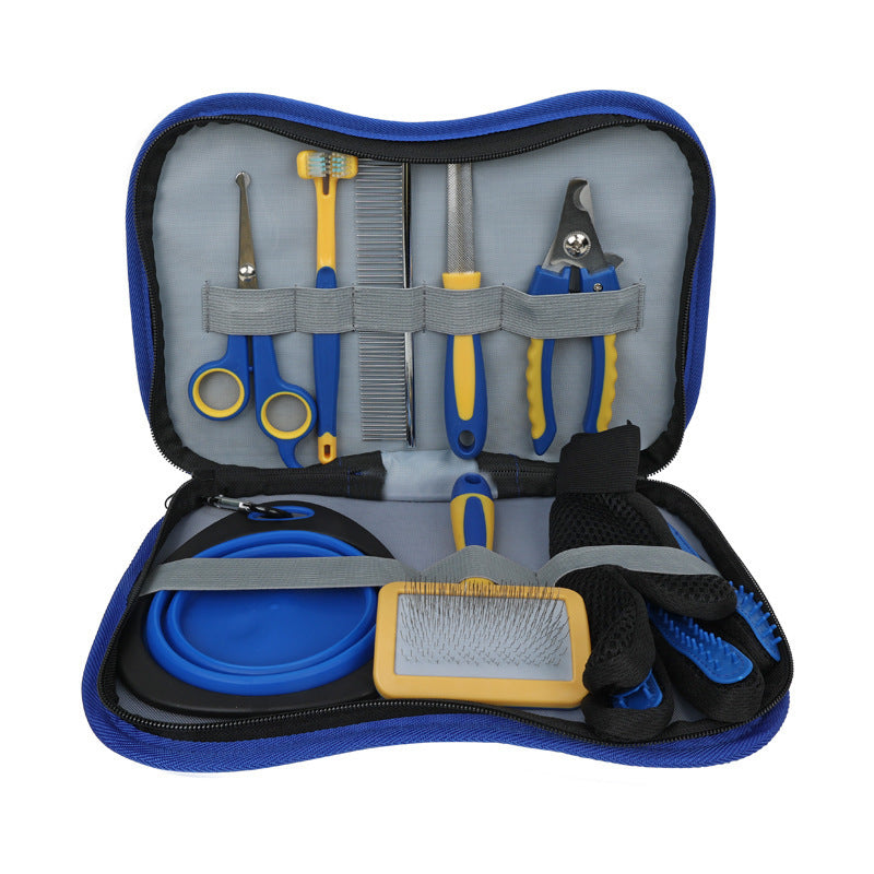 Pet Grooming Tool Kits - 6, 8 & 9 Pieces - Grooming Kit / 8-Piece Set (92555)