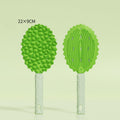 Durian-Style Cat Massage Brush & Cat Grass Spray Options - Durian Massage Brush (Green)