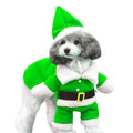 Christmas Pet Outfits and Dresses - Santa Outfit (Green)