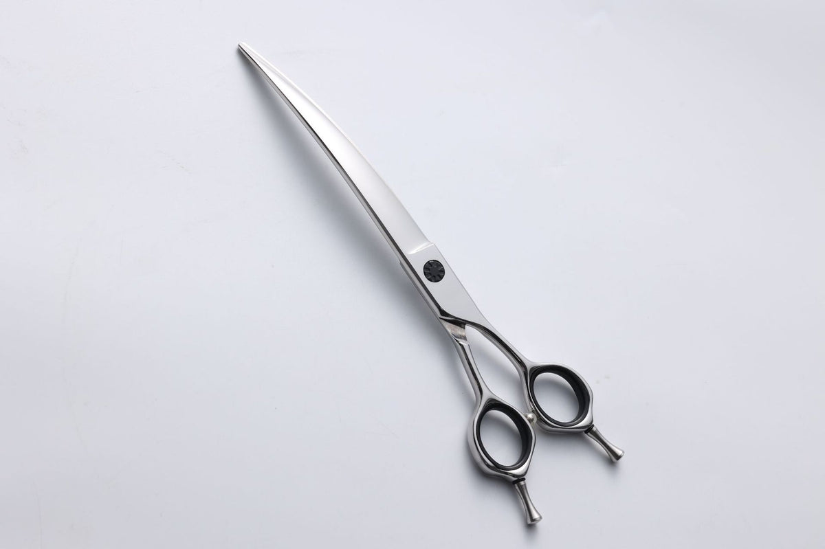 440C Stainless Steel Pet Grooming Shears & Sets - H003 7 inch Curved Shears