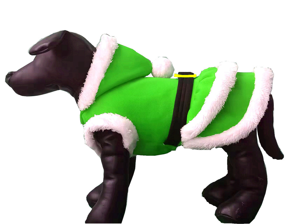 Christmas Pet Outfits and Dresses - Christmas Dress (Green)