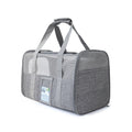 Gray Canvas Pet Carrier Bag - Gray - Suggested Pet Weight Up to 6 kg