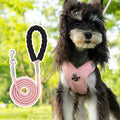 X-Style Reflective Dog Harness & Leash Sets - X-Style Pink / Round Leash / 1.5 (Unit Unspecified)