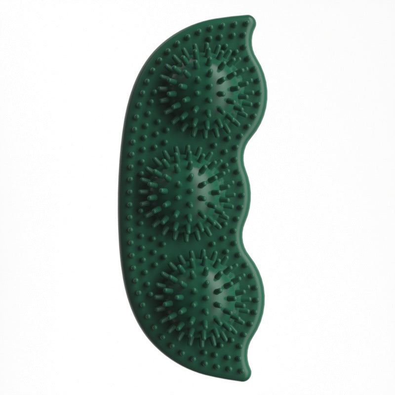 Pea-Shaped Dog Chew Toy - Dark Green