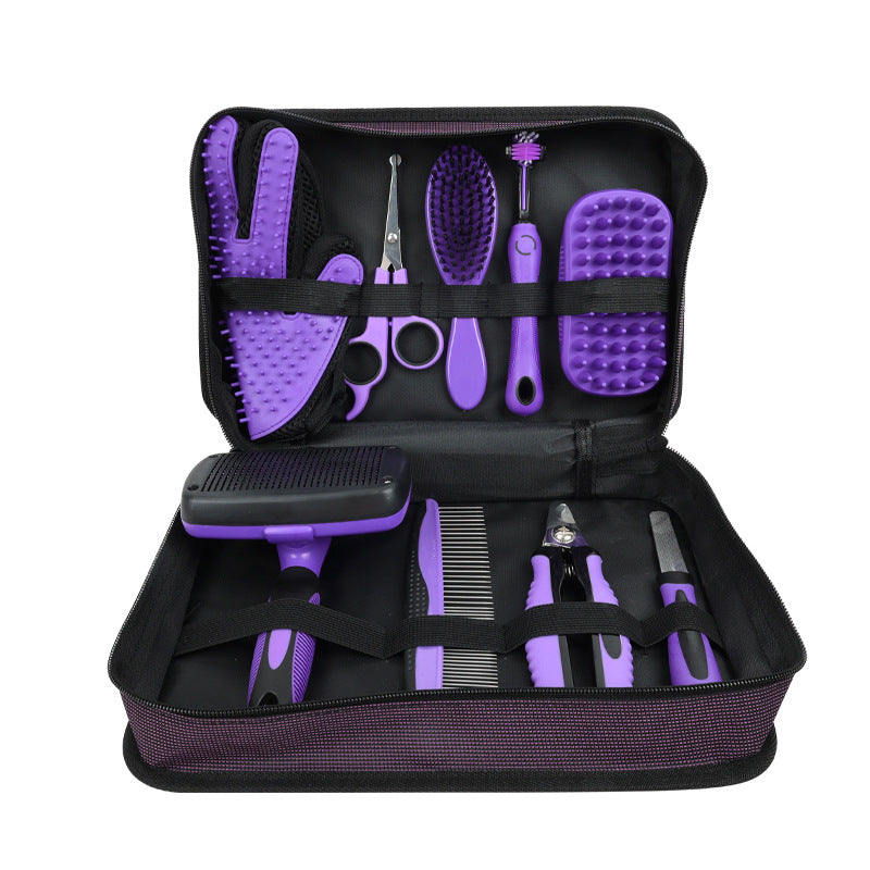 Pet Grooming Tool Kits - 6, 8 & 9 Pieces - Grooming Kit / 9-Piece Set (92593)