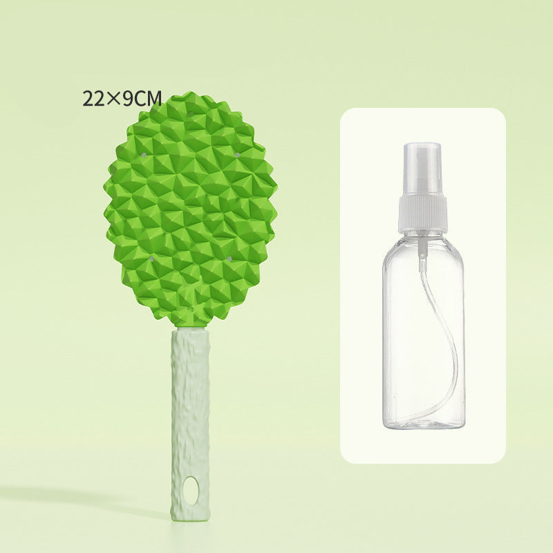 Durian-Style Cat Massage Brush & Cat Grass Spray Options - Durian Massage Brush (Green) + Cat Grass Spray (60ml)