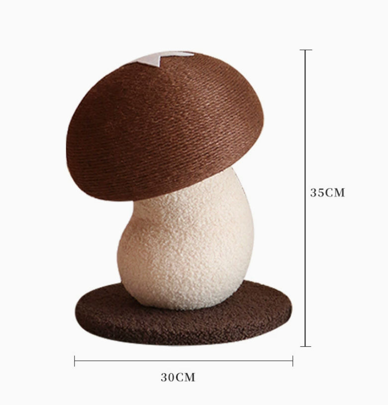 Mushroom Cat Scratching Post