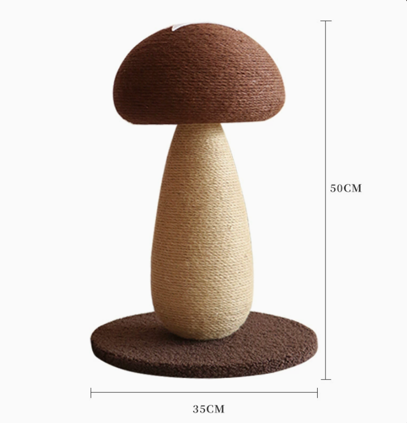 Mushroom Cat Scratching Post