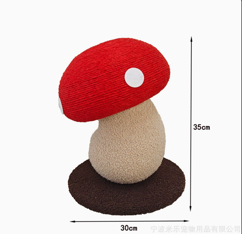 Mushroom Cat Scratching Post