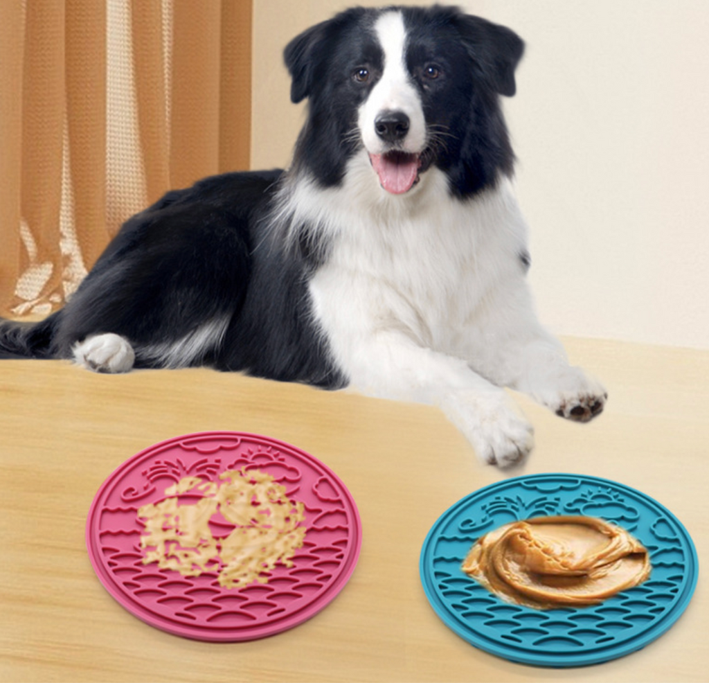 Whale Calming Silicone Lick Mat with Strong Suction Cups