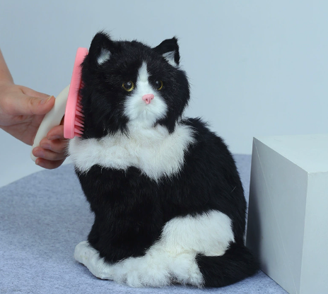 Ultra-Soft Silicone Calming Pet Massage & Deshedding Brush