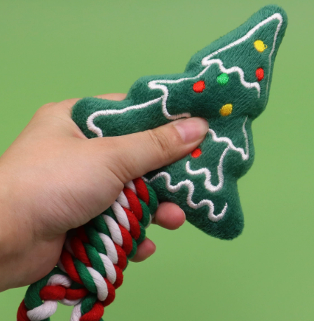 Christmas Rope Dog Toy
