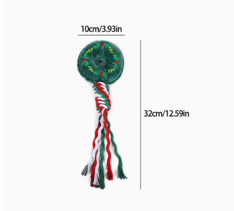 Christmas Rope Dog Toy