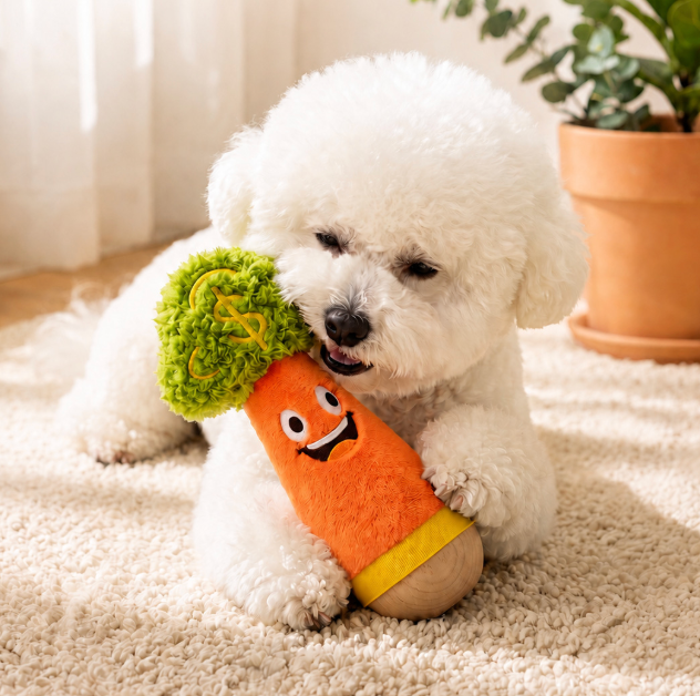 Interactive Wobble Tumbler Pet Toy - Chew-Resistant Teething & Boredom Relief Toy for Dogs and Cats